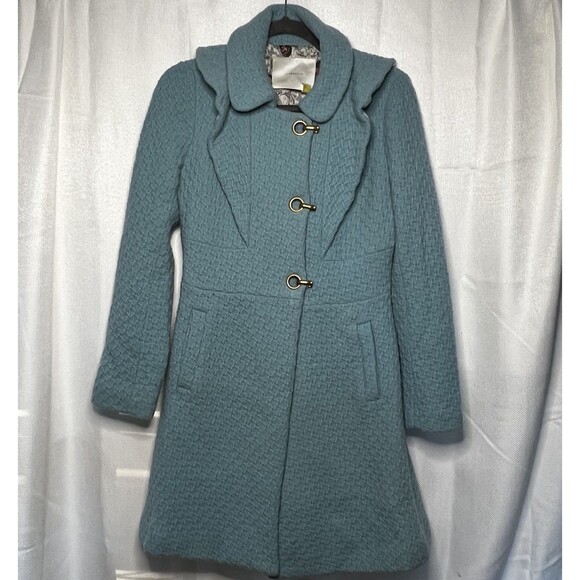 Leifsdottir Anthropologie Wool Blend Coat – Women’s Size 6 - Picture 2 of 11
